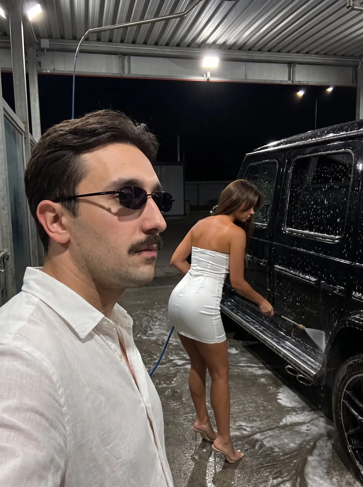 Ночная автомойка