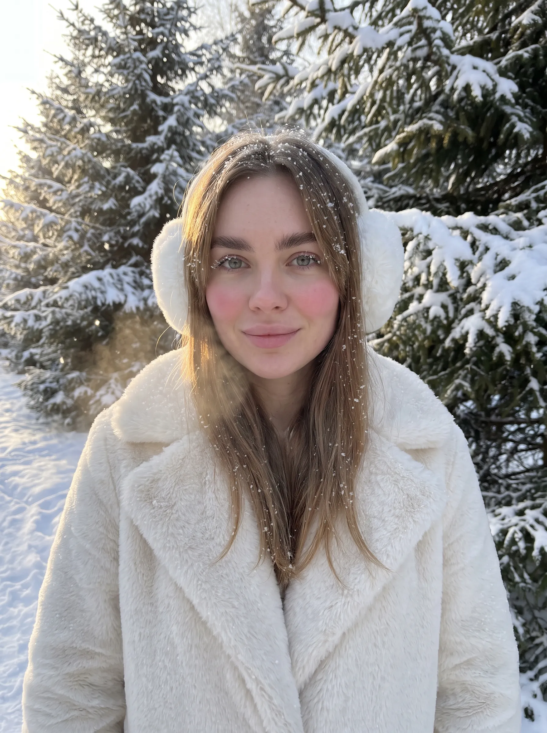 Снежный лес